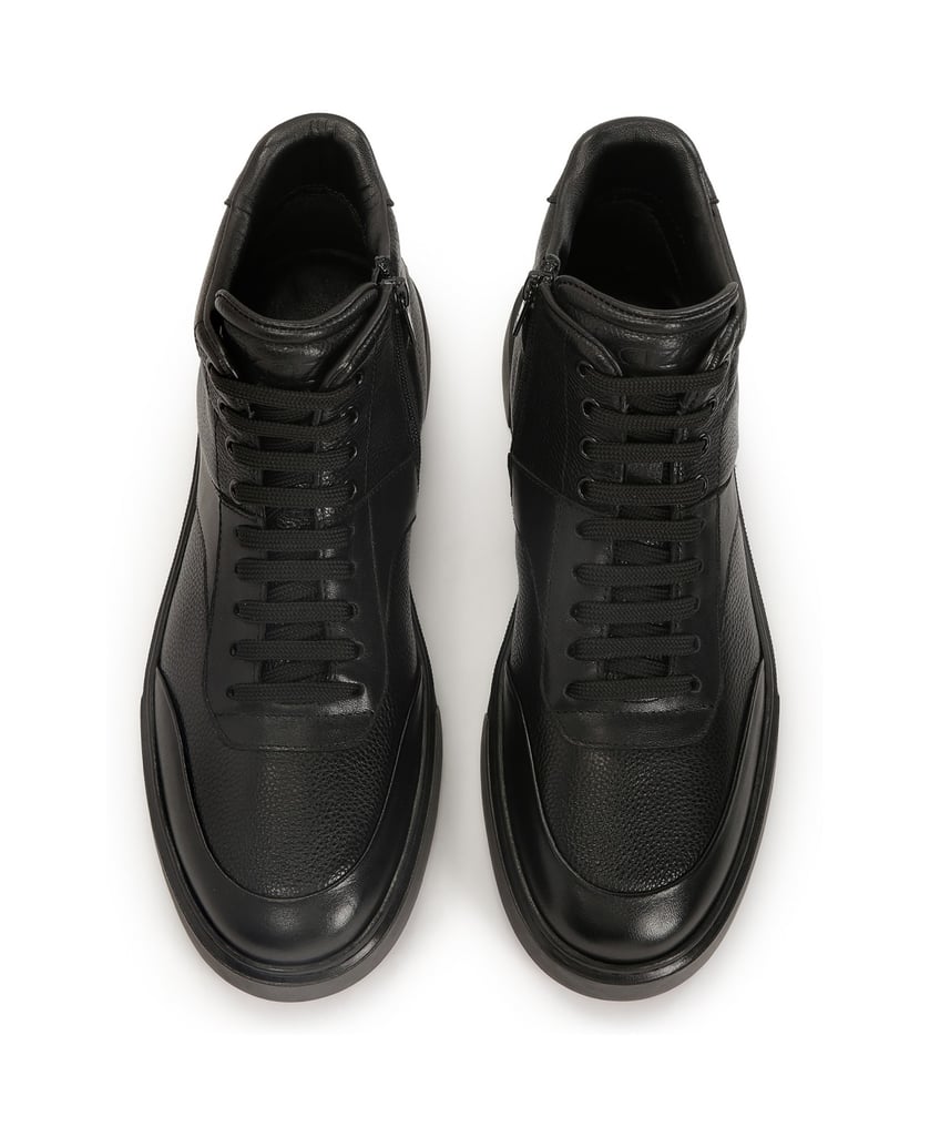 Kazar-Schwarze-Turnschuhe-mit-hohem-Schaft-schwarz