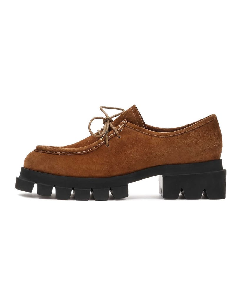 Kazar-Hellbraune-Schuhe-mit-kontrastierender-Sohle-camel