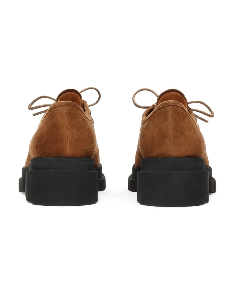 Kazar-Hellbraune-Schuhe-mit-kontrastierender-Sohle-camel