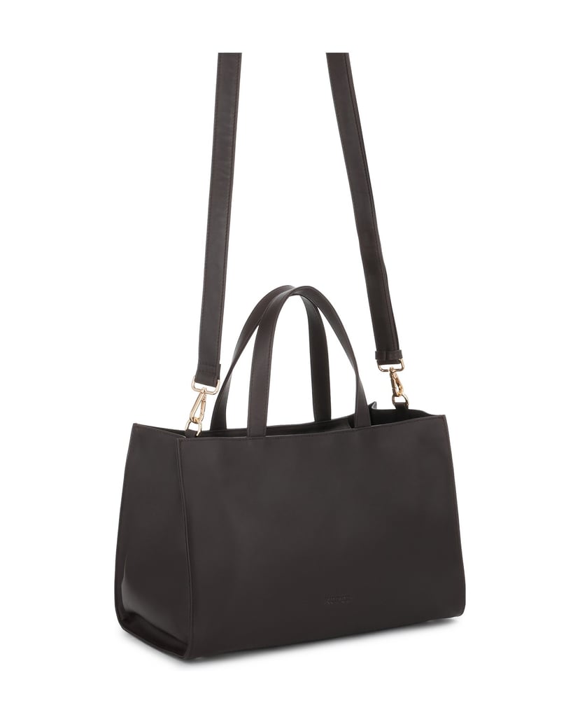 Kazar-Braune-Naturlederhandtasche-mit-minimalistischem-Design-braun