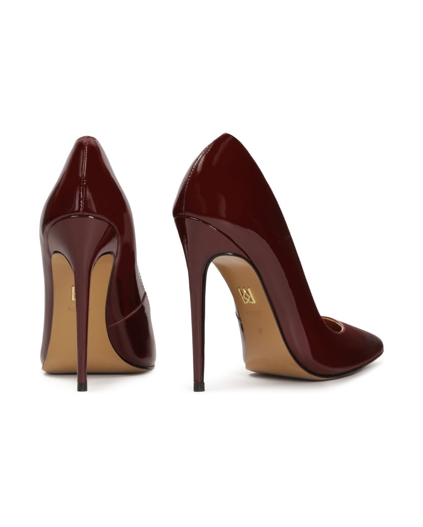 Kazar-Kastanienbraune-Pumps-aus-Lackleder-rot