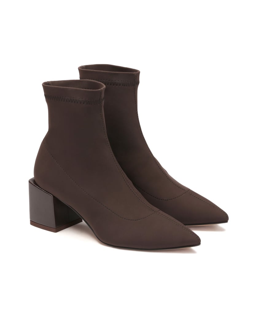 Kazar-Braune-Stiefel-mit-elastischem-Schaft-zum-Hineinschlüpfen-braun