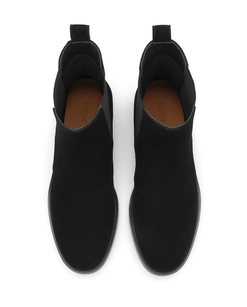 Kazar-Schwarze-Chelsea-Stiefel-aus-Wildleder-schwarz