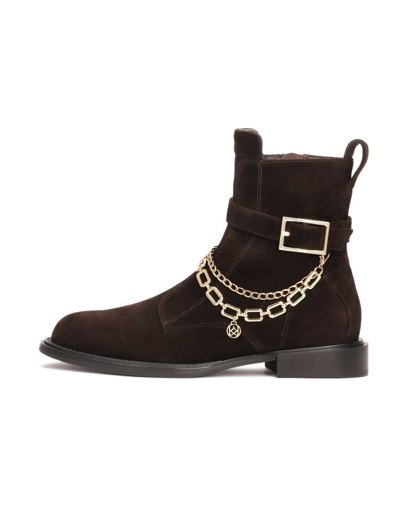 Kazar-Braune-Stiefel-mit-abnehmbaren-Ketten-braun