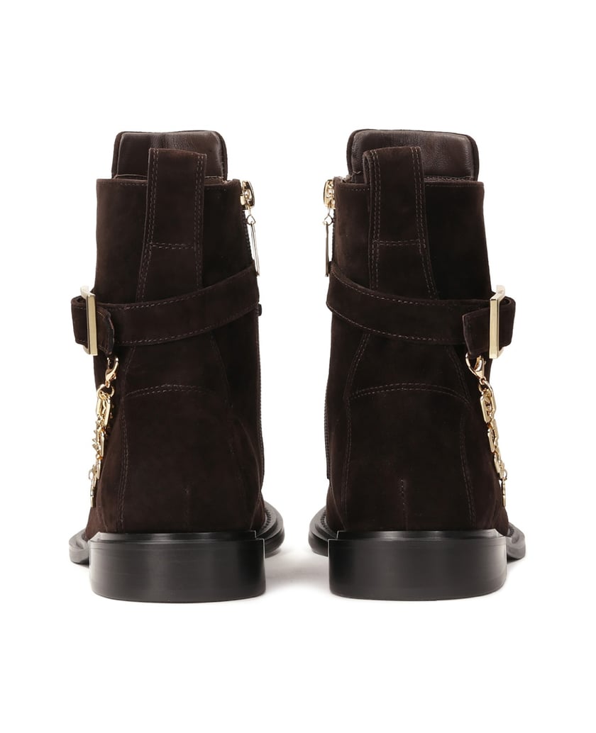 Kazar-Braune-Stiefel-mit-abnehmbaren-Ketten-braun