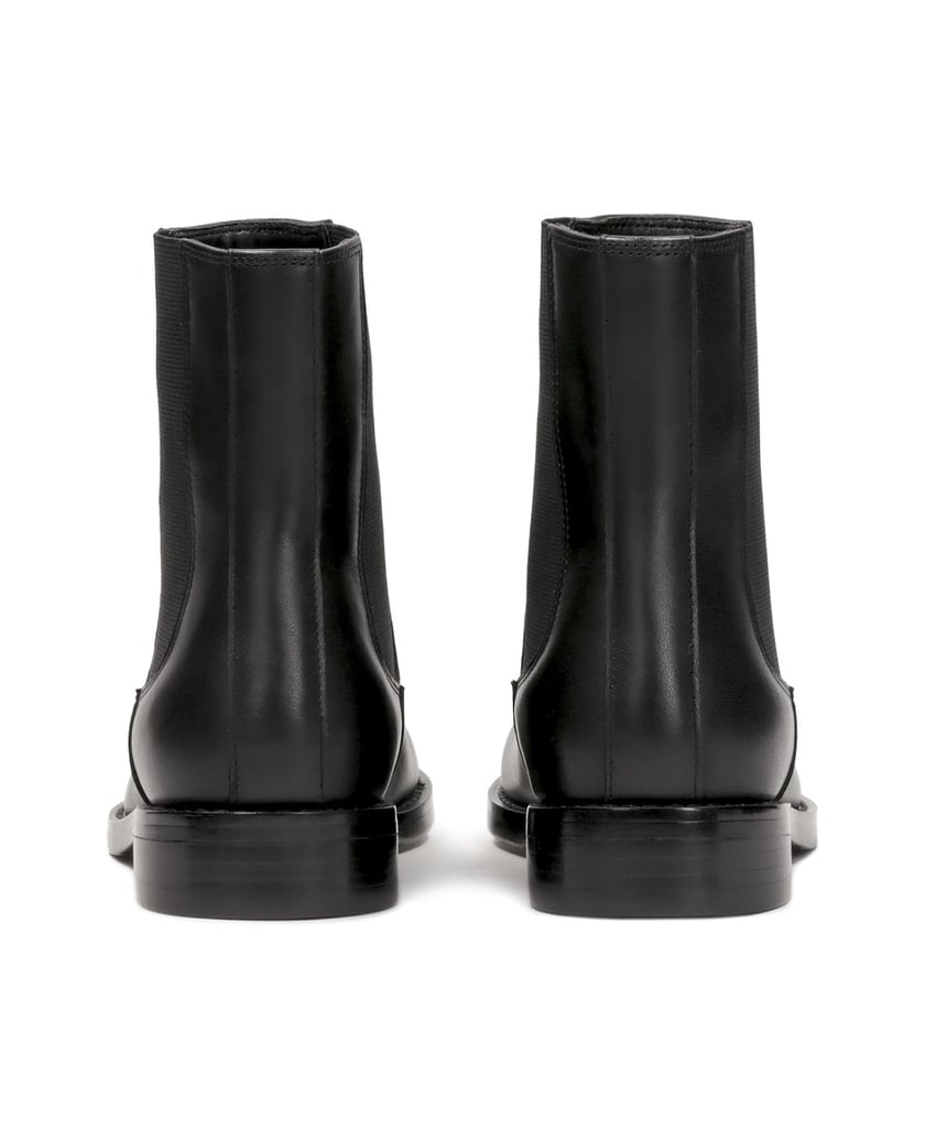 Kazar-Schlupfstiefel-mit-flacher-Sohle-schwarz