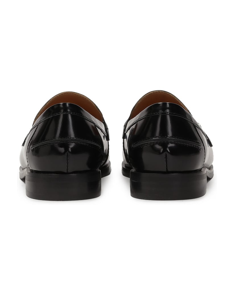 Kazar-Schwarze-Slipper-mit-Metallverzierung-schwarz