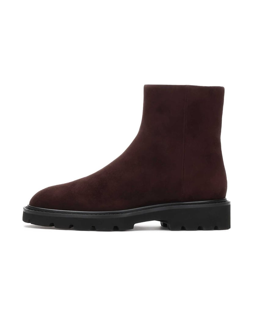 Kazar-Braune-Wildlederstiefel-mit-Reißverschluss-braun