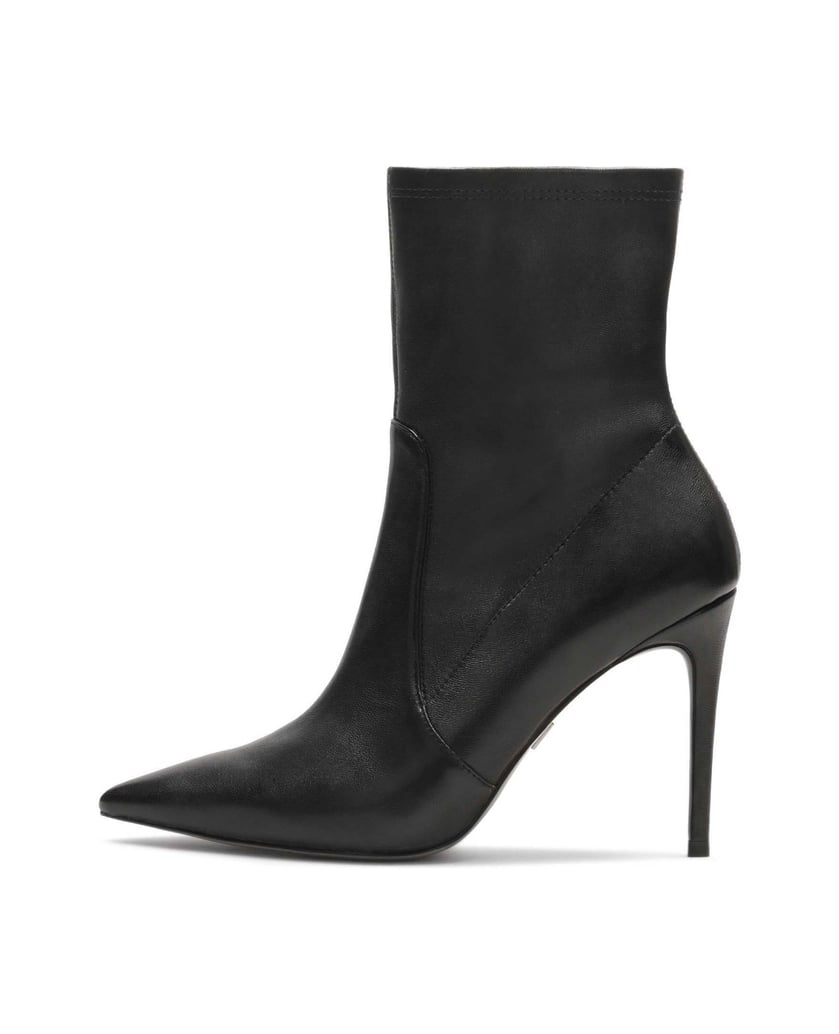 Kazar-Schlanke-Stiefel-mit-Absatz-und-spitzer-Nase-schwarz
