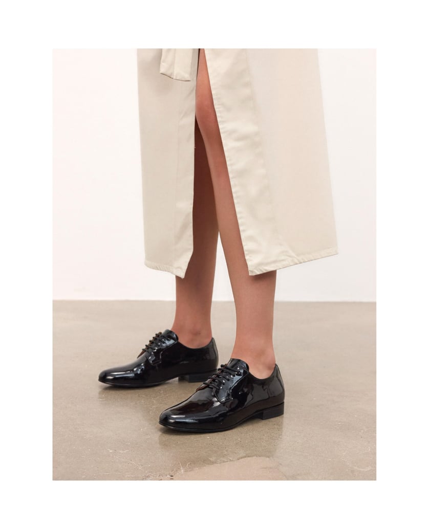 Kazar-Damen-Schnürschuhe-aus-Lackleder-schwarz