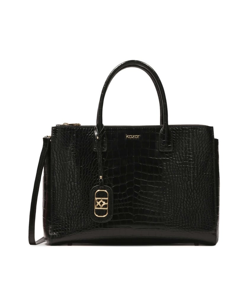 Kazar-Elegante-Handtasche-im-Business-Stil-schwarz