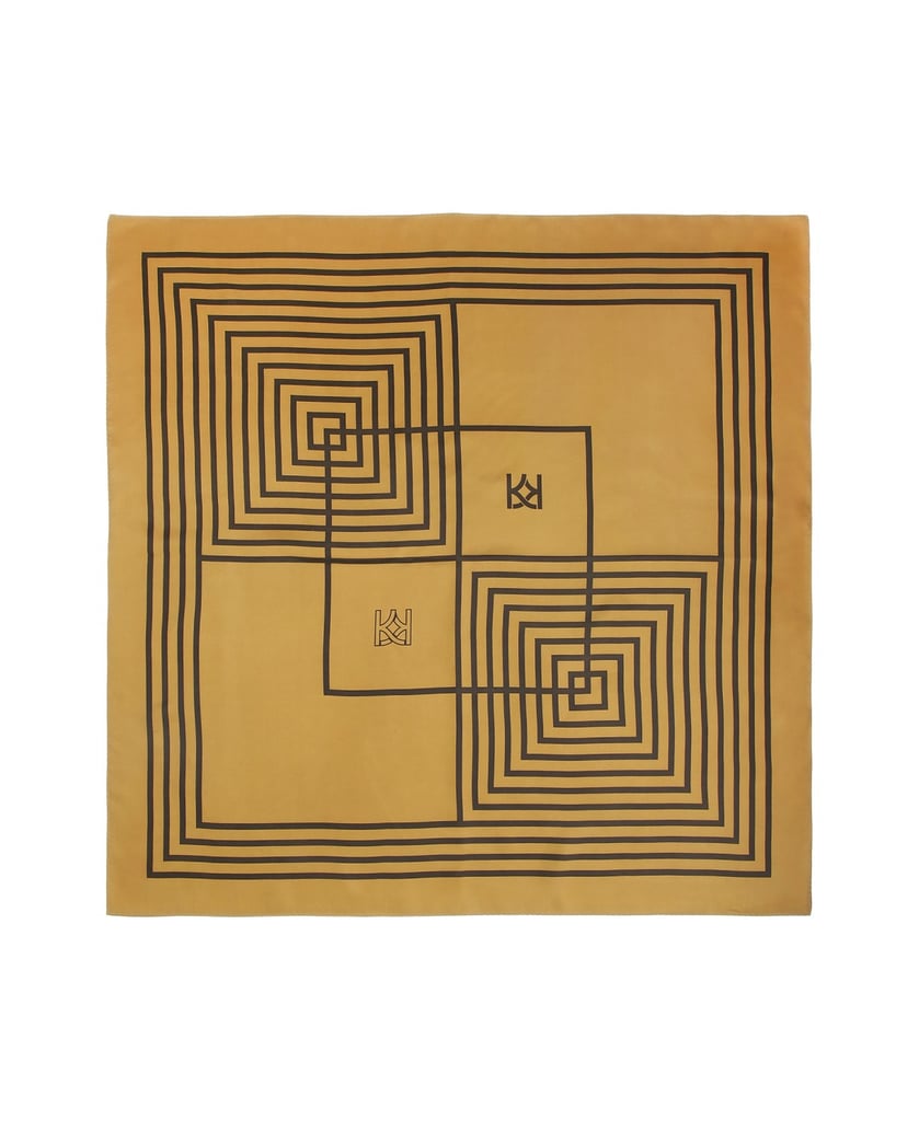 Kazar-Hellbraune-geometrisch-gemusterte-Gavroschka-camel