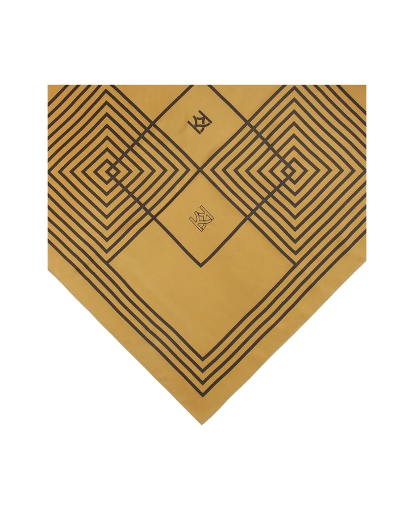 Kazar-Hellbraune-geometrisch-gemusterte-Gavroschka-camel