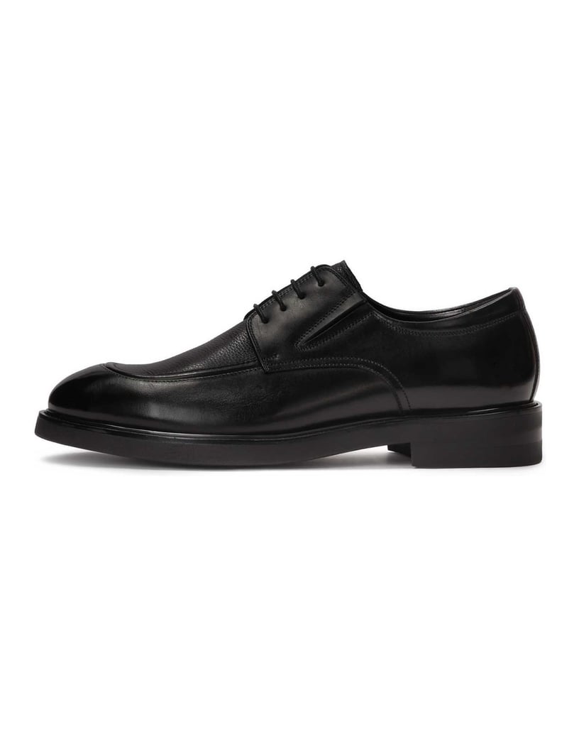 Kazar-Schwarze-Schuhe-mit-Ziernähten-schwarz