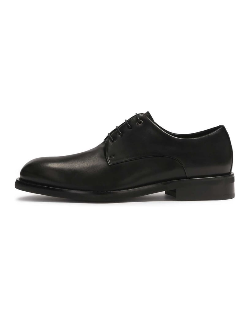 Kazar-Lässige-schwarze-Lederschuhe-schwarz