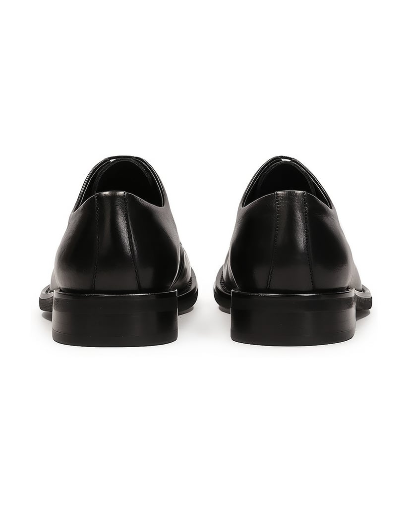Kazar-Lässige-schwarze-Lederschuhe-schwarz