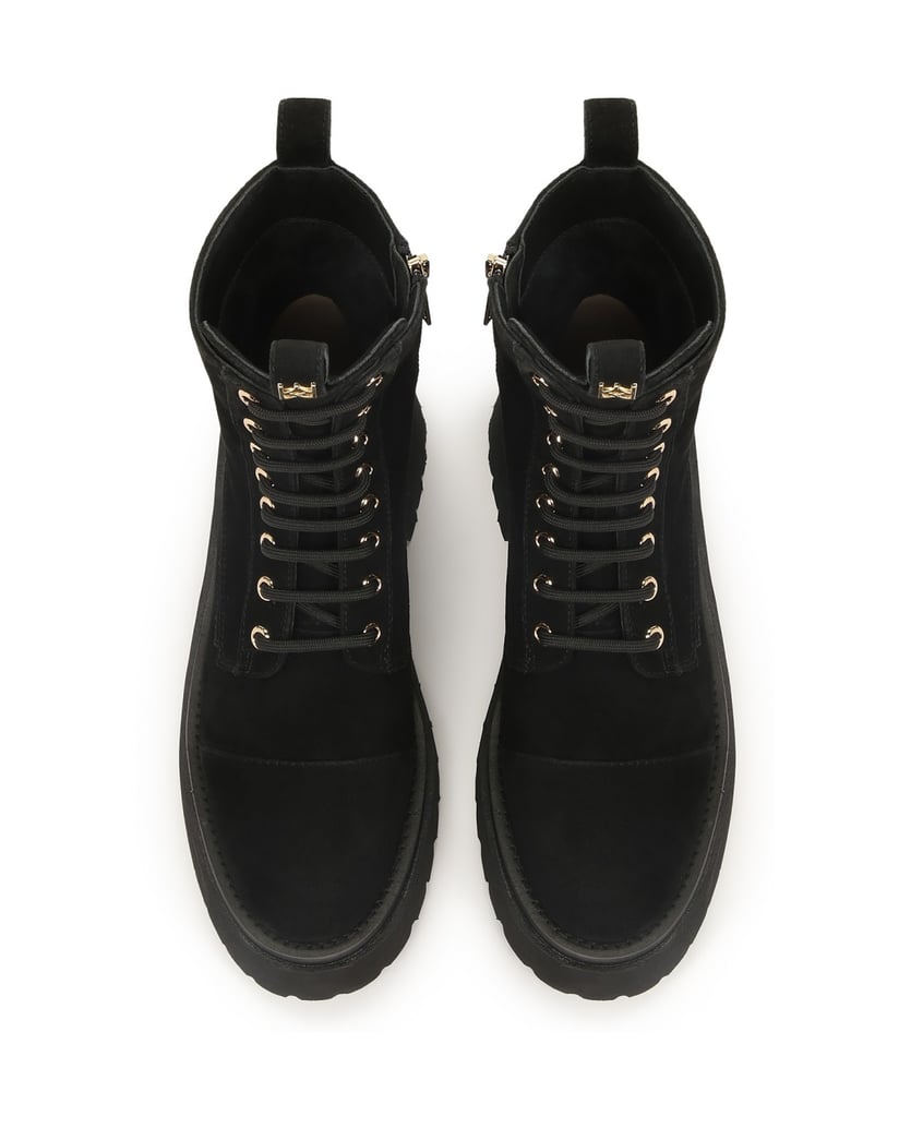 Kazar-Wildleder-Stiefeletten-schwarz