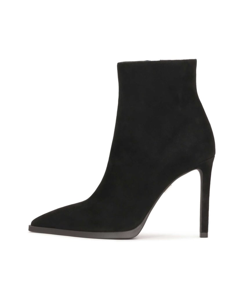 Kazar-Schwarze-hochhackige-Wildlederstiefel-schwarz