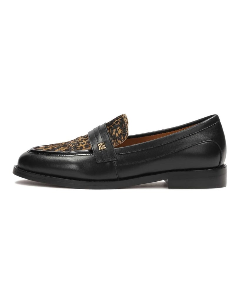 Kazar-Lederhalbschuhe-mit-Borsteneinsatz-schwarz