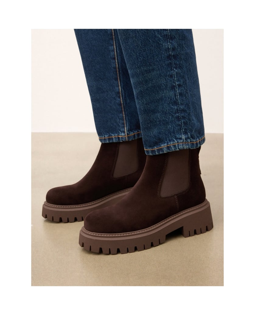 Kazar-Chelsea-Stiefel-aus-Wildleder-braun