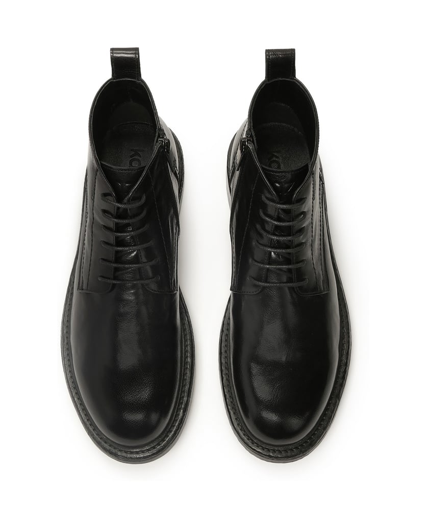 Kazar-Herren-Stiefeletten-aus-Leder-schwarz