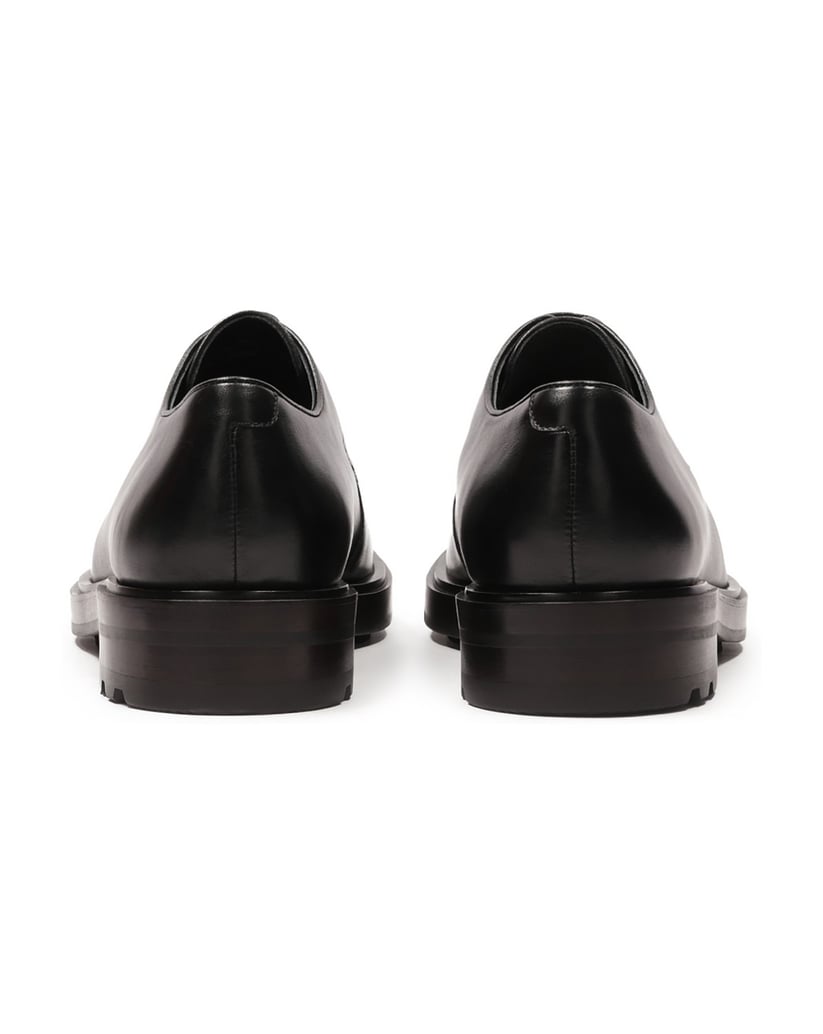 Kazar-Lässige-schwarze-Derby-Schuhe-schwarz