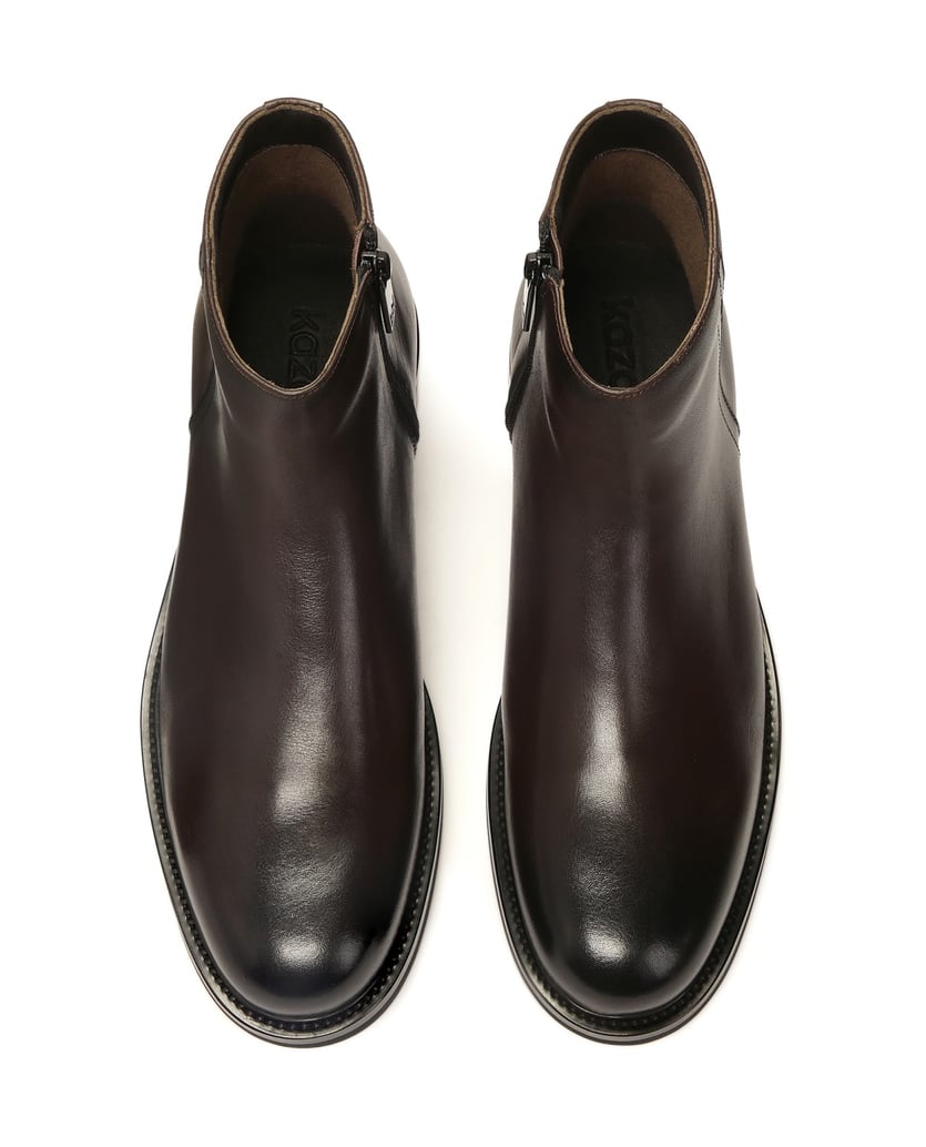Kazar-Braune-Lederstiefel-für-Männer-braun