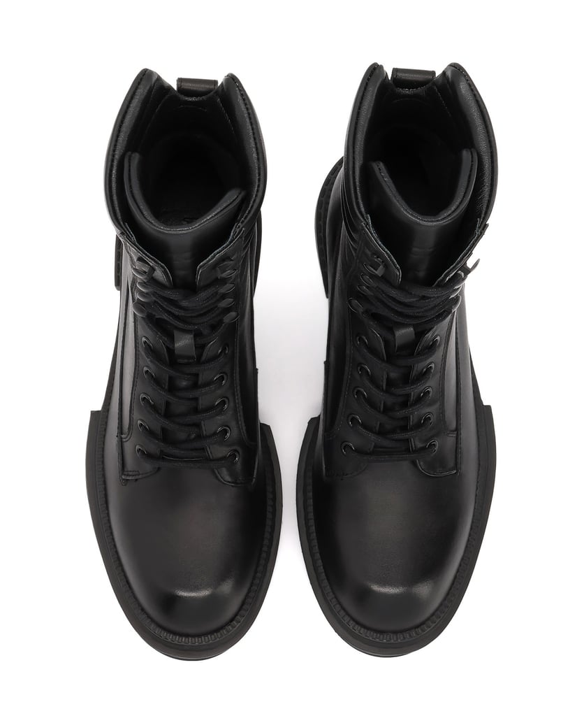 Kazar-Hochgeschnürte-Lederstiefel-schwarz
