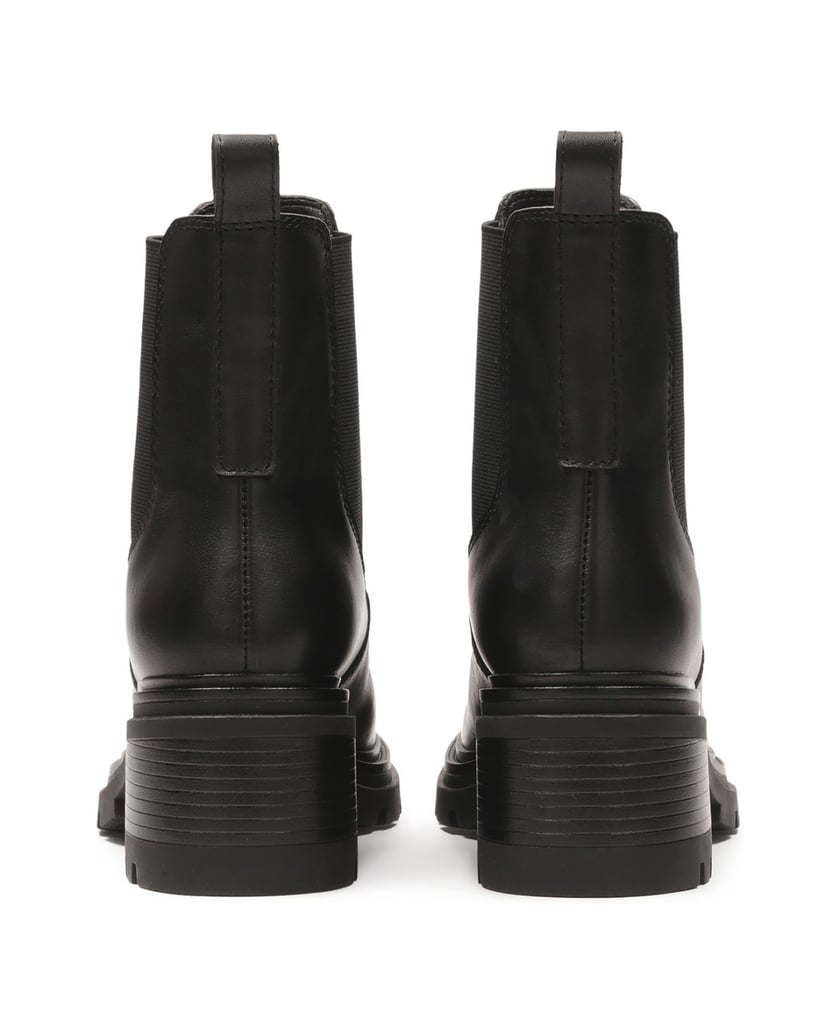 Kazar-Schwarze-Chelsea-Stiefel-mit-breiten-Absätzen-schwarz