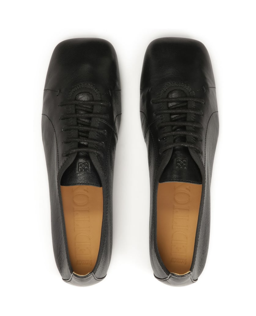 Kazar-Schnürschuhe-aus-weichem-Leder-schwarz