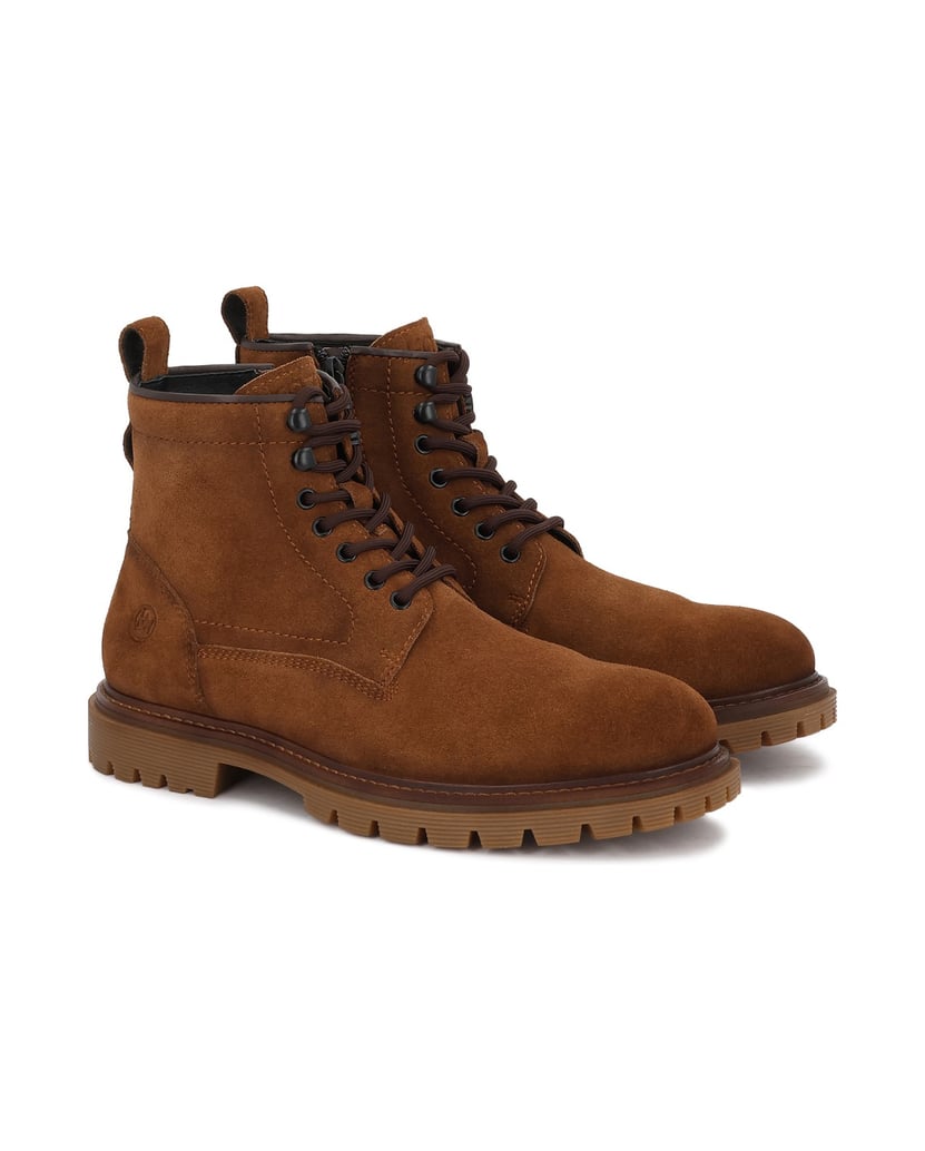 Kazar-Braune-Herrenstiefel-aus-natürlichem-Wildleder-braun