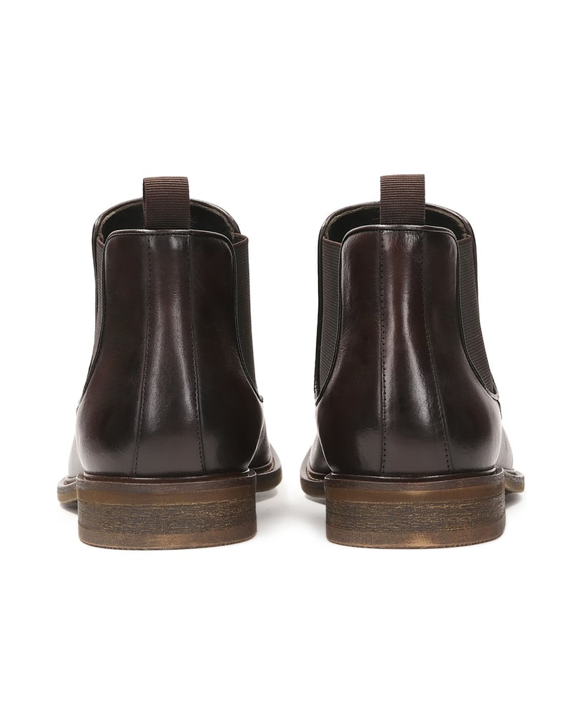 Kazar-Braune-Chelsea-Stiefel-aus-Leder-für-Männer-braun