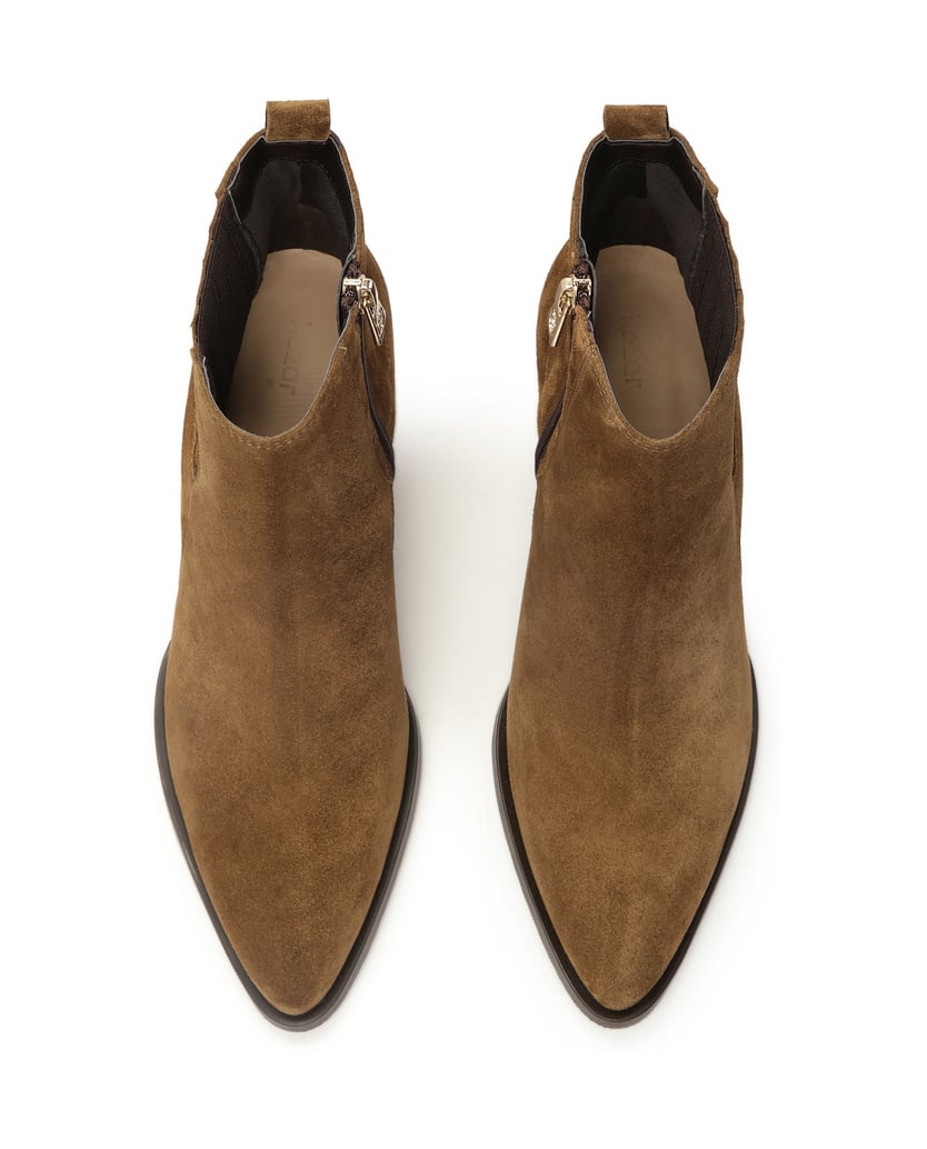 Kazar-Braune-Damen-Cowboystiefel-aus-Wildleder-braun