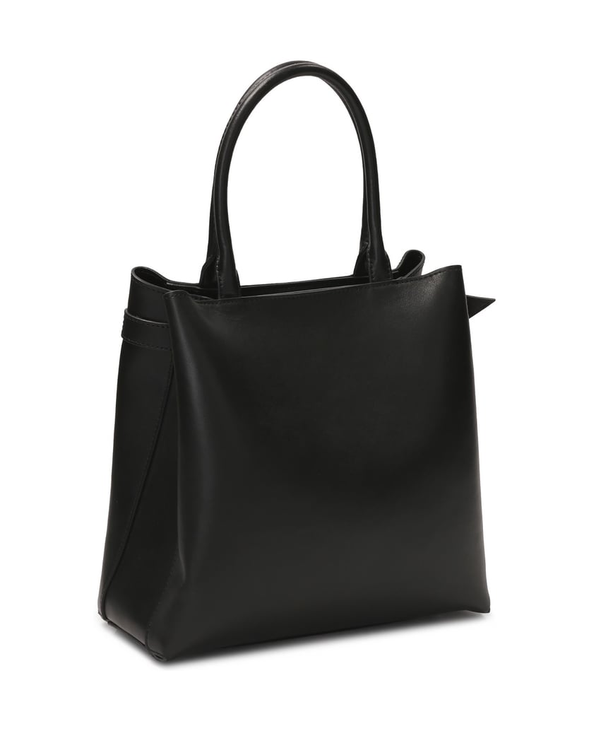 Kazar-Schwarze-elegante-Handtasche-mit-Riemen-schwarz