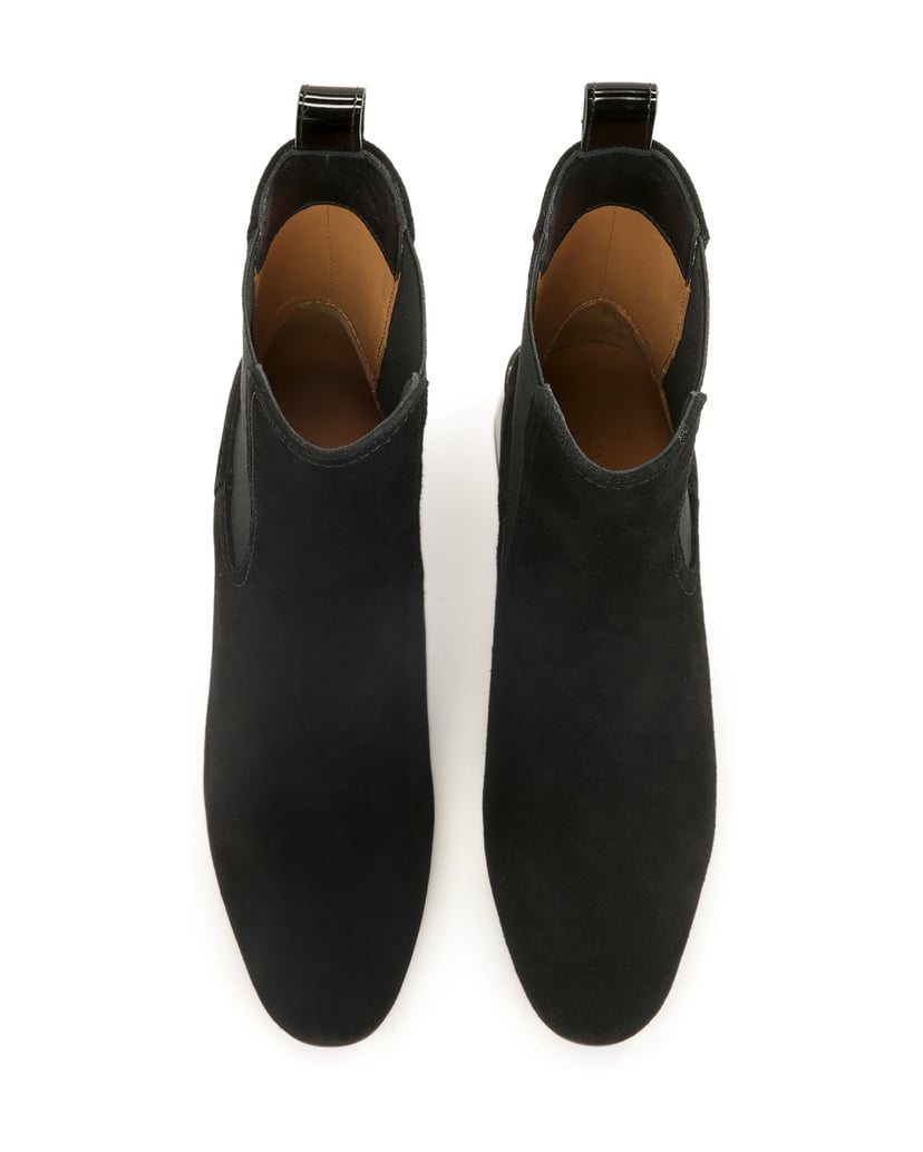 Kazar-Schwarze-Wildlederstiefel-mit-elastischem-Schaft-und-niedrigem-Absatz-schwarz