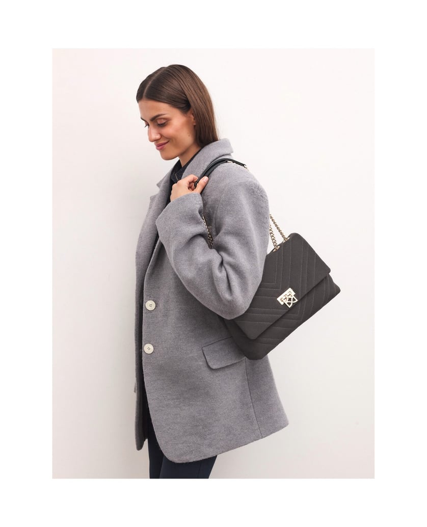 Kazar-Graue-Wildlederkette-Handtasche-grau
