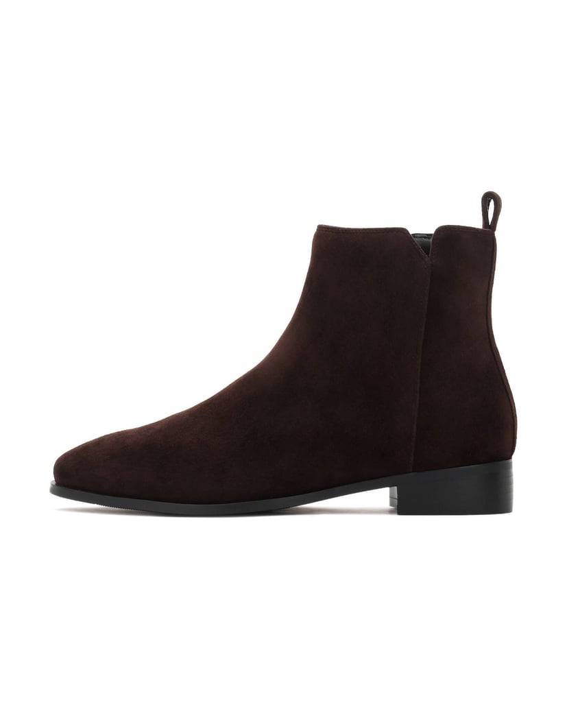 Kazar-Braune-Wildlederstiefel-mit-Reißverschluss-braun