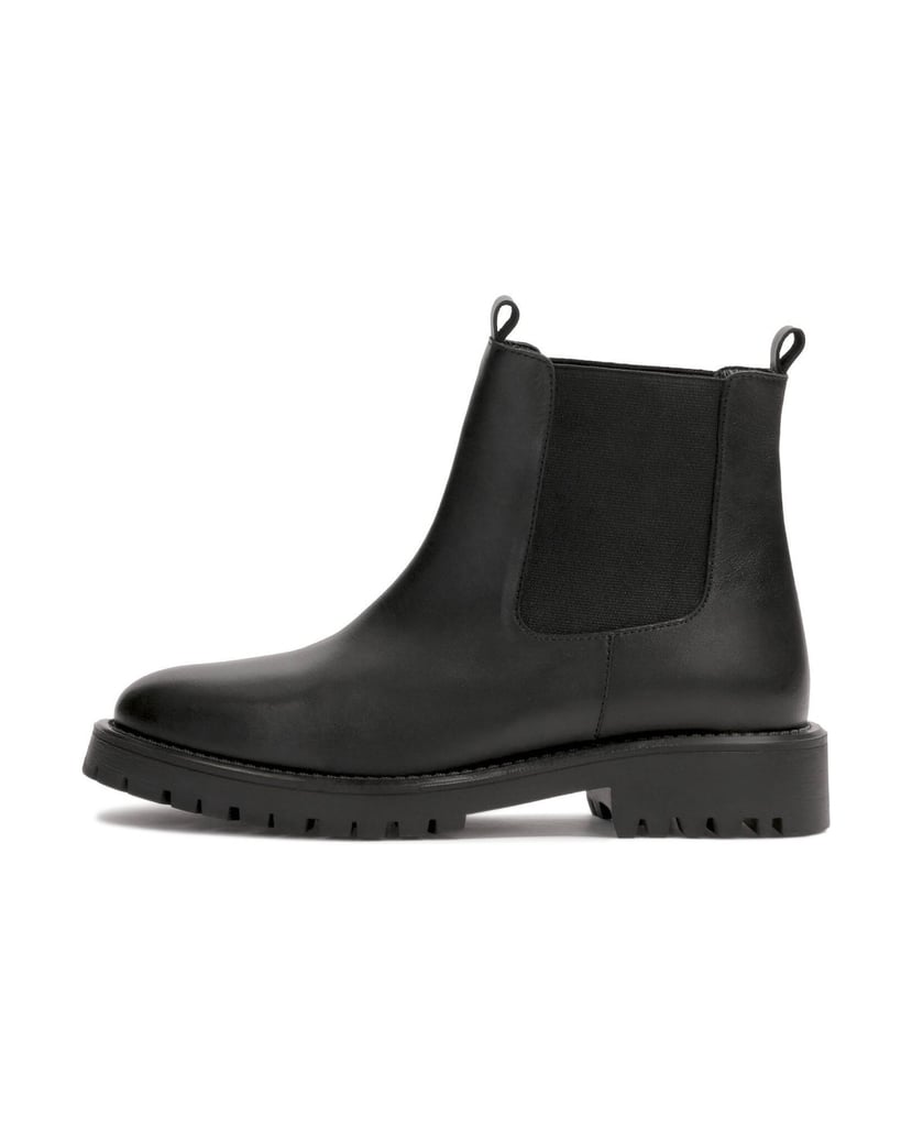 Kazar-Klassische-Chelsea-Stiefel-aus-Leder-schwarz