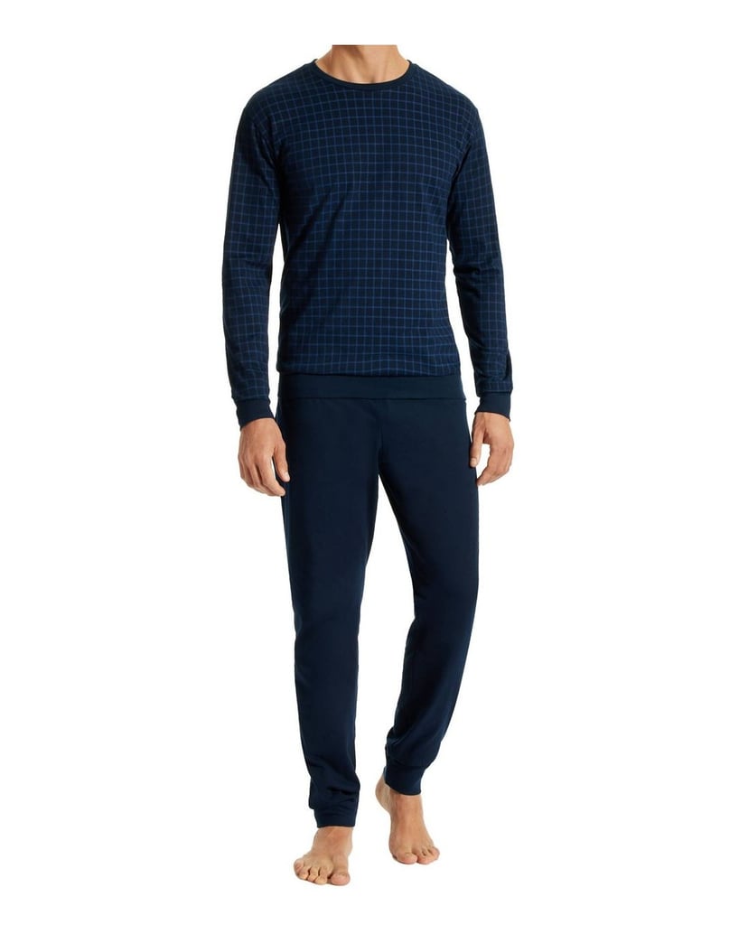 Uncover-by-Schiesser-Herren-Pyjama-blau-