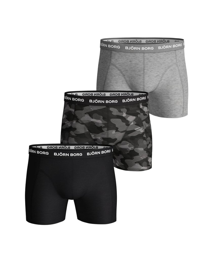 Björn-Borg-Herren-Boxershort-3er-Pack-Cotton-Stretch-Boxer-Trunks-3P-blau-