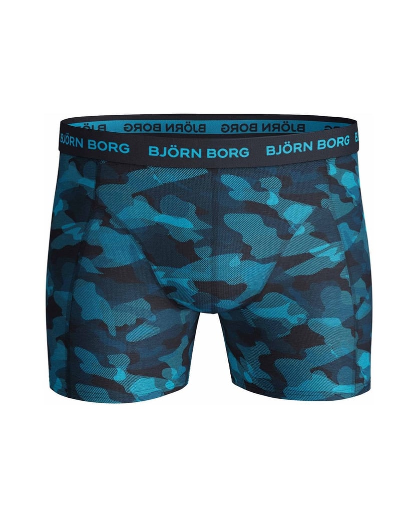 Björn-Borg-Herren-Boxershort-3er-Pack-Cotton-Stretch-Boxer-Trunks-3P-blau-