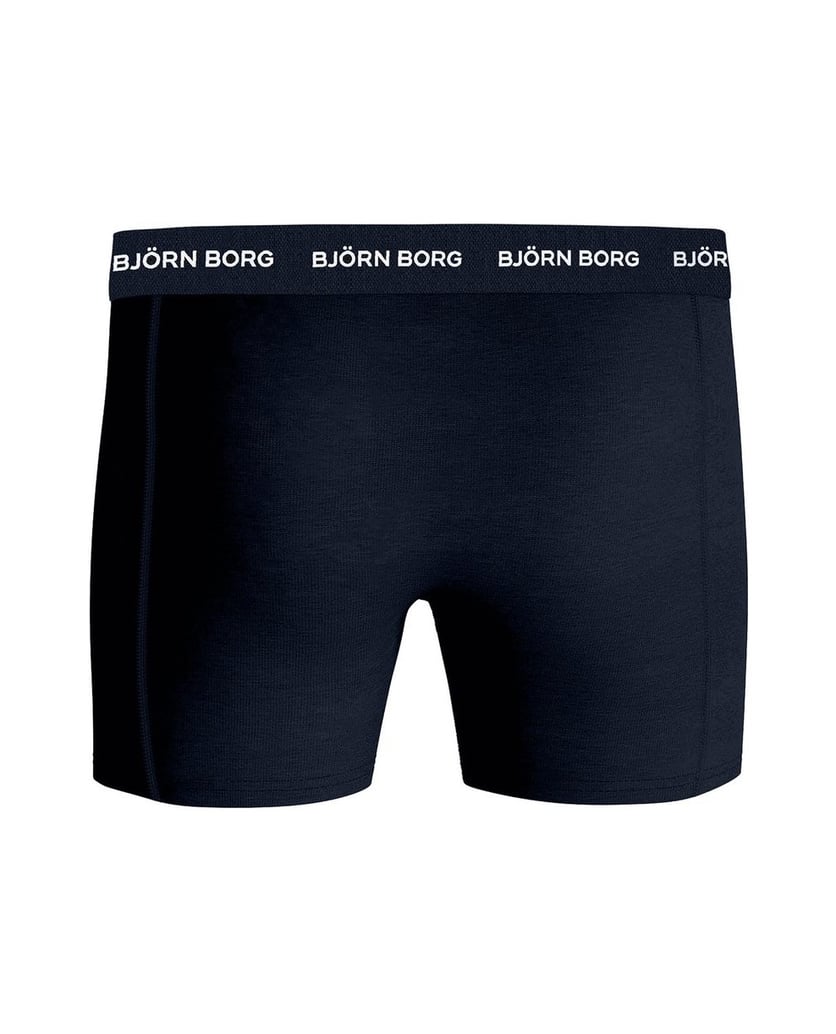 Björn-Borg-Herren-Boxershort-3er-Pack-Cotton-Stretch-Boxer-Trunks-3P-blau-