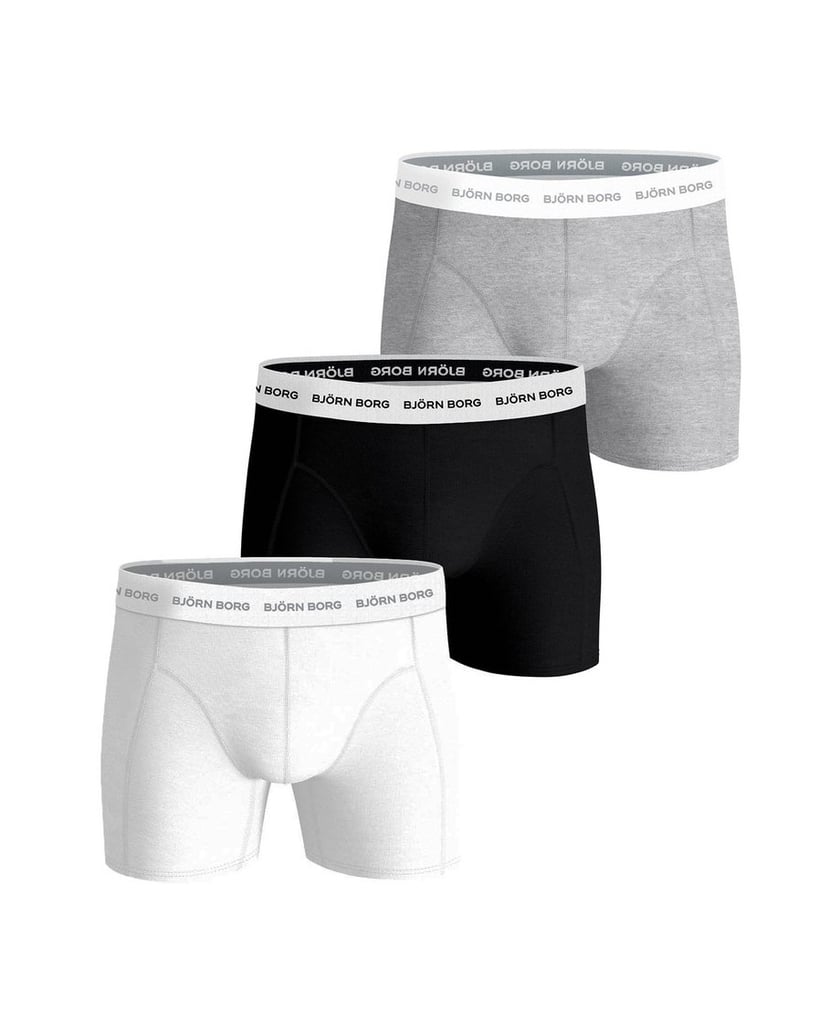 Björn-Borg-Herren-Boxershort-3er-Pack-Cotton-Stretch-Boxer-Trunks-3P-blau-