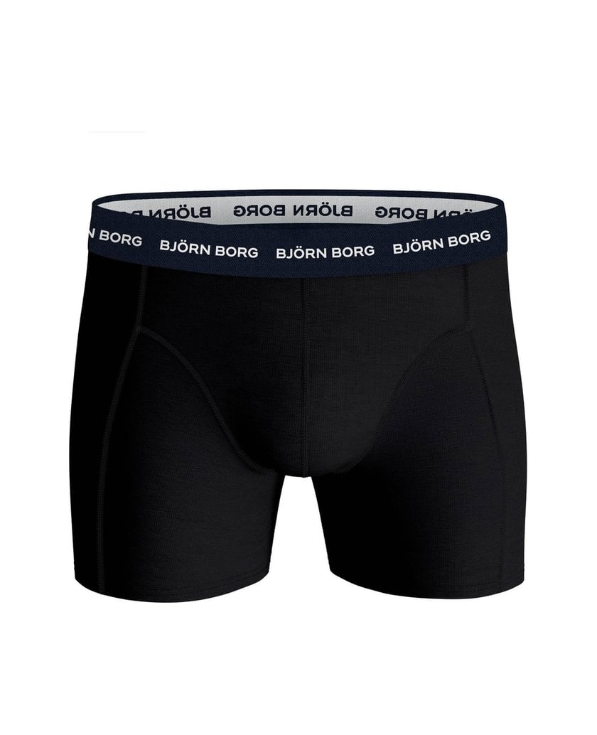 Björn-Borg-Herren-Boxershort-3er-Pack-Cotton-Stretch-Boxer-Trunks-3P-blau-