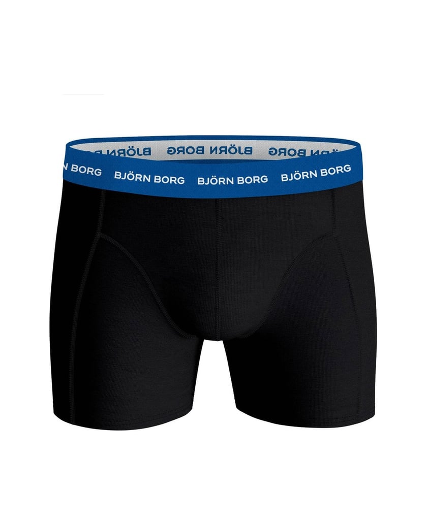 Björn-Borg-Herren-Boxershort-3er-Pack-Cotton-Stretch-Boxer-Trunks-3P-blau-