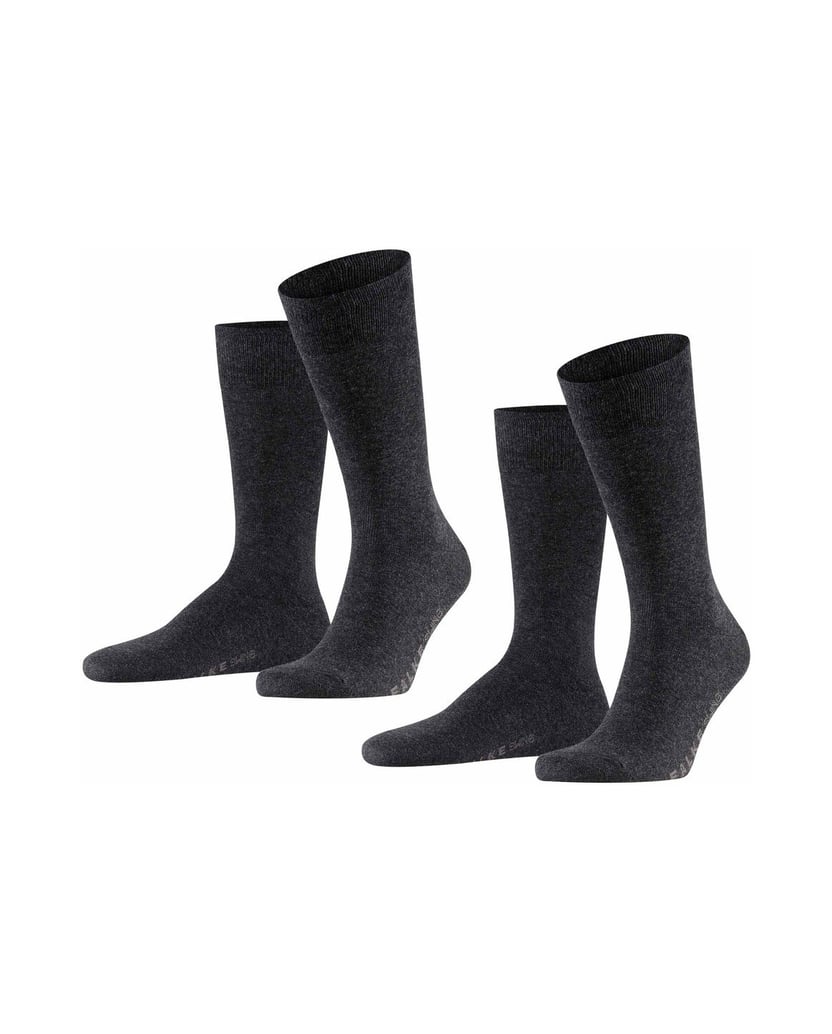 Falke-Herren-Socken-2er-Pack-anthrazit