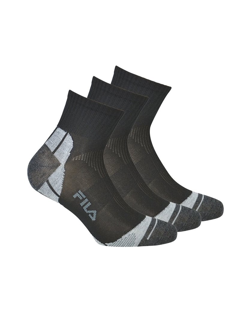 Fila-Unisex-Socken-3er-Pack-FILA-QUARTER-UNISEX-SOCKS-MULTISPORT-3P-schwarz