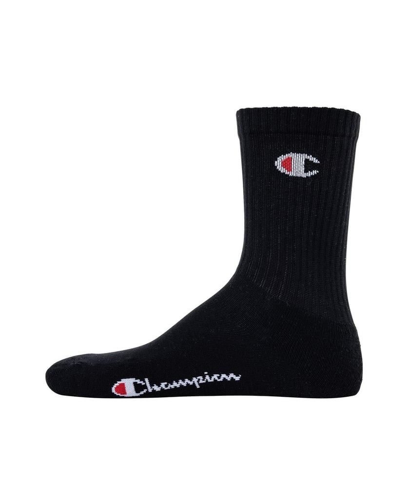 Champion-Unisex-Socken-3er-Pack-schwarz