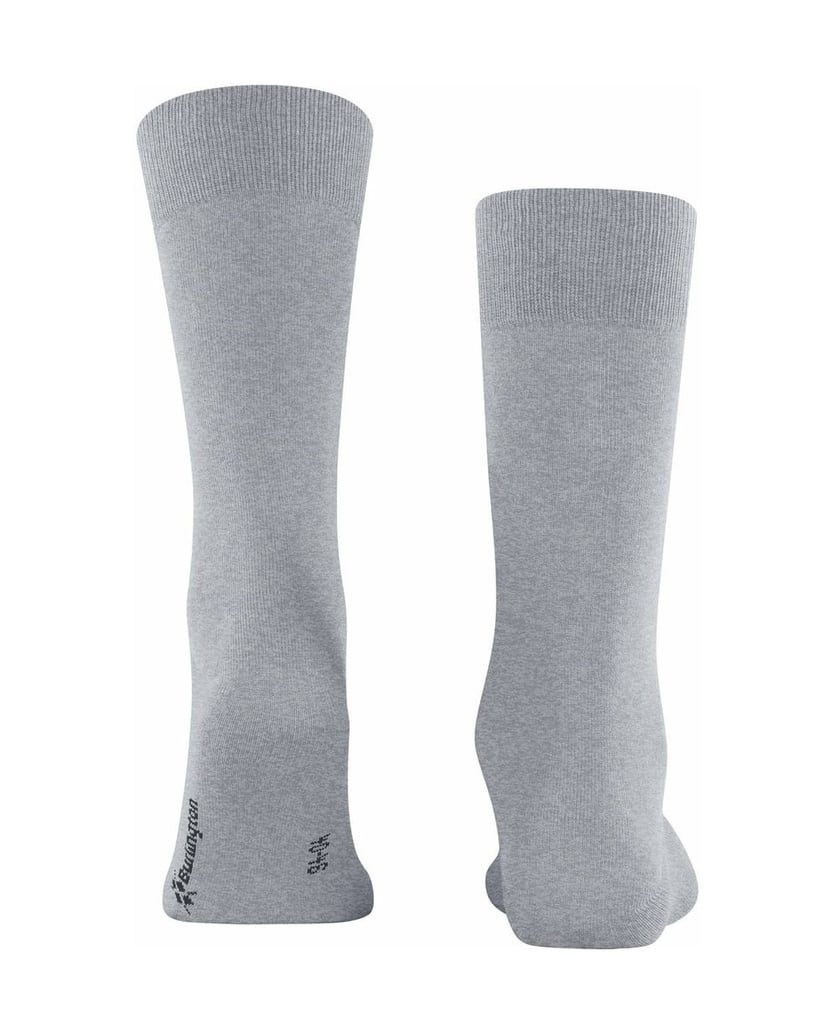 Burlington-Herren-Socken-1er-Pack-LORD-hellgrau
