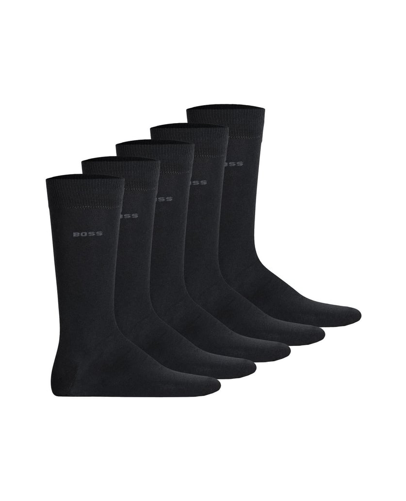 BOSS-Herren-Socken-5er-Pack-schwarz